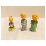 2 Avon Perfume Bottle Figurines - Sweet Honesty