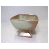 Vintage Frankoma Pottery Square Pedestal Planter