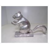 Cast Aluminum Davy Crackit Squirrel Nutcracker
