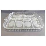 Vintage Indiana Glass 5-Divided Veggie/Fruit Tray