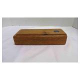 Vintage Handcrafted Wood Turkey Box Call Storage