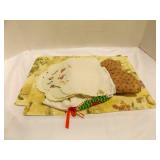 6 Vintage Handmade Kitchen & Dining Linens
