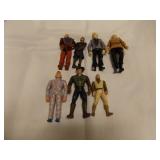 7 Assortment Of Vintage Action Figures