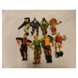 8 Vintage G.I. Joe A Real American Hero Action