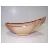 MCM Vintage Frankoma Pottery Boat Shaped Planter