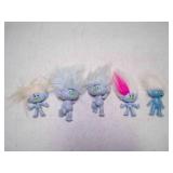 5 DreamWorks Troll Dolls