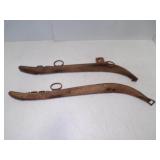 Antique Wood Horse Hames - Rust & Patina