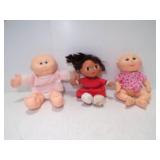 2 Cabbage Patch Kids & 2006 Fisher Price Feliz