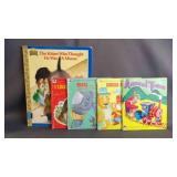 5 Vintage "Golden Books" Tell-a-Tell Collection
