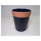 Vintage Frankoma Pottery Blue Glazed Planter or