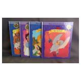 4 Vintage Hardcover Walt Disney Book Collection