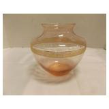 Rare Vintage Depression Glass Optic Vase