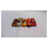 5 Vintage & Modern  Die-Cast Toy Vehicles