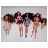 Barbie Dolls & Bratz Doll No Feet