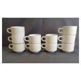 10 Vintage Homer Laughlin Best China Coffee Mugs