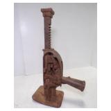 Early Cast Iron Ratchet Style Lifting Jack