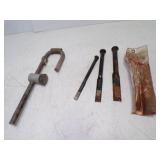 Anti Theft Steering Wheel Lock Bar & 3 Steel Wood