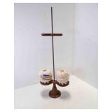 Antique General Store Cast Iron Counter Top Double