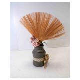 Vintage Decorative Mini Fireplace Hearth Broom