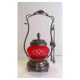Beautiful Antique Victorian Pickle Castor w/Tong