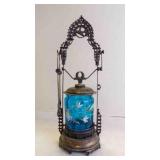 Beautiful Antique Victorian Pickle Castor w/Tong