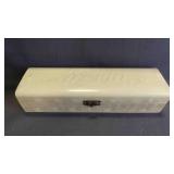 Antique Victorian Celluloid Necktie/Vanity Box