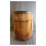 Antique Primitive Wood Store Hardware Barrel Keg