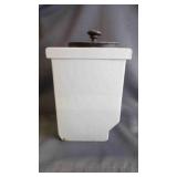 Vintage Ceramic Soda Fountain Syrup Scoop Crock