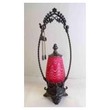 Beautiful Antique Victorian Pickle Castor w/Tong