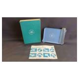 Vintage Abbott Medical Pill Counting Tray Box w/