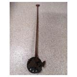 Antique Midget Single Row Push Seed Planter Patent