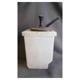 Vintage Ceramic Soda Fountain Syrup Pump Dispenser