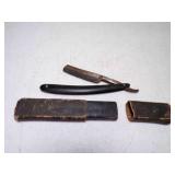 Antique Straight Razor in Cardboard Box Simmons