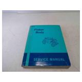 1974 Fisher Body Service Manuel Paperback