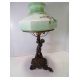 Antique Cast Metal Cherub Countertop Gas