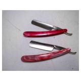 2 Modern Shave Ready Straight Razors