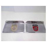 1948-56 Pair Ford Pickup Running Board Step Plates