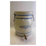 Antique "Water Cooler" Salt-Glazed Stoneware Crock
