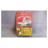 Antique Bliss Native Herbs Match Holder & Striker