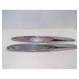 Pair Chevy Pickup 3100 Hood or Fender Side