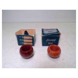 2 Standard Columbus Imported Briar Pipe Bowls