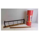 Antique "Peter Pan" Paper Roll & Dispenser Cutter