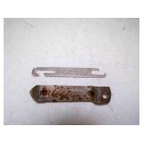 Antique Bottle Opener Tops 5¢ & Falstaff Beer