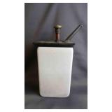 Vintage Ceramic Soda Fountain Syrup Pump Dispenser