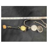 2 pocket watches, Penatech, Westclox