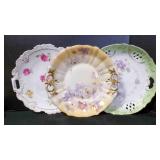 Antique European Porcelain Dinner/Serving Plates