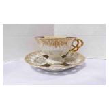 Vintage Japan Made Lusterware Teacup & Saucer