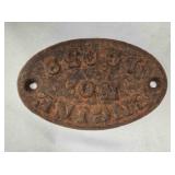 Vintage Manufacturer Emblem from 1880