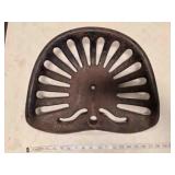 Implement seat, International Harvester, antique