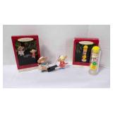 2 1993 Hallmark Keepsake Mouse Tree Ornaments